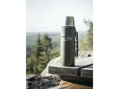 Thermos Termoflaske 1,2 L i army, Stainless King