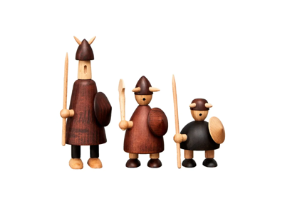 The Vikings of Denmark - sæt af 3