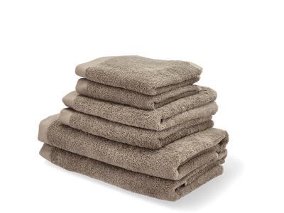 Södahl Håndklæder Gave str. L, Comfort Organic farer Taupe