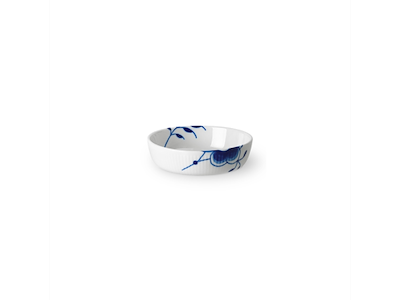 Royal Copenhagen Blå Mega riflet ovnfast fad 12,5 cm