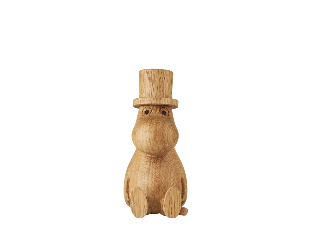 Moomin - Moominpappa S, Oak, H 7,5 cm