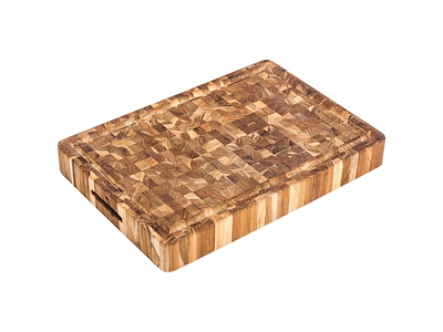 Teak House skærebræt 42x30,5x3,8 cm