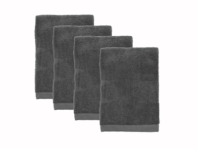 Södahl Håndklæder 70 x 140 cm i ash, Comfort Organic 4 stk. SAMPAK