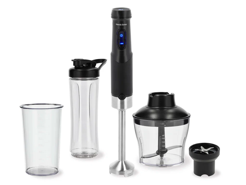Nordic Sense stavblender, digital med smoothie funktion, sort