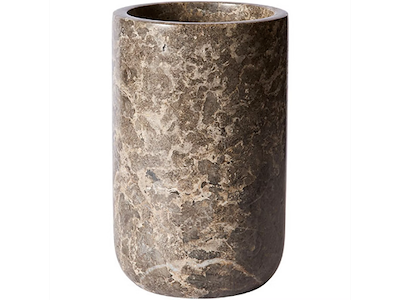 Muubs Vinkøler Dowa , Marmor, Grå/Brun - Ø14xH22 cm