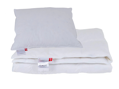 Dyne Classic Lux Sval 140x200 cm + pude Ringsted Dun