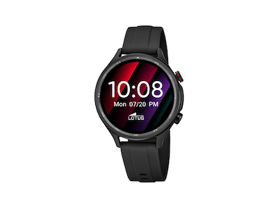LOTUS Smarttime 2nd Gen med sort urskive og urrem