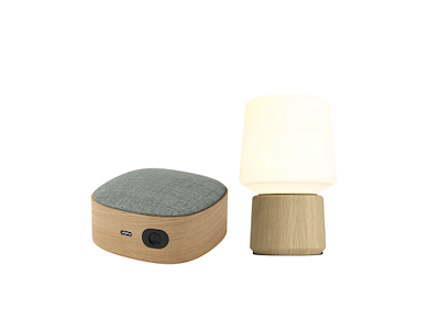 SACKit - Go Wood Natural Oak + Lamp Oslo