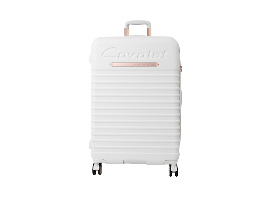 Cavalet Pasadena White - stor kuffert - 73x50x32-36 cm
