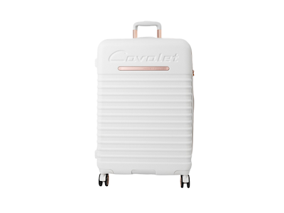 Cavalet Pasadena White - stor kuffert - 73x50x32-36 cm