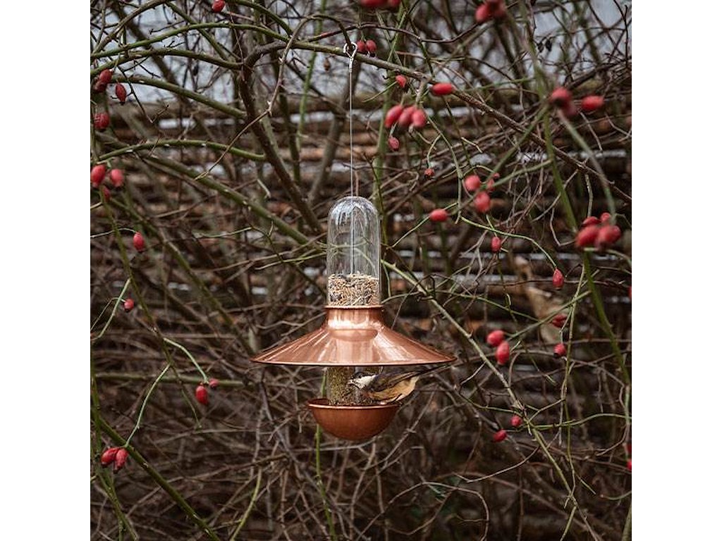 Eva Solo Outdoor De Luxe Fuglefoderautomat Kobber