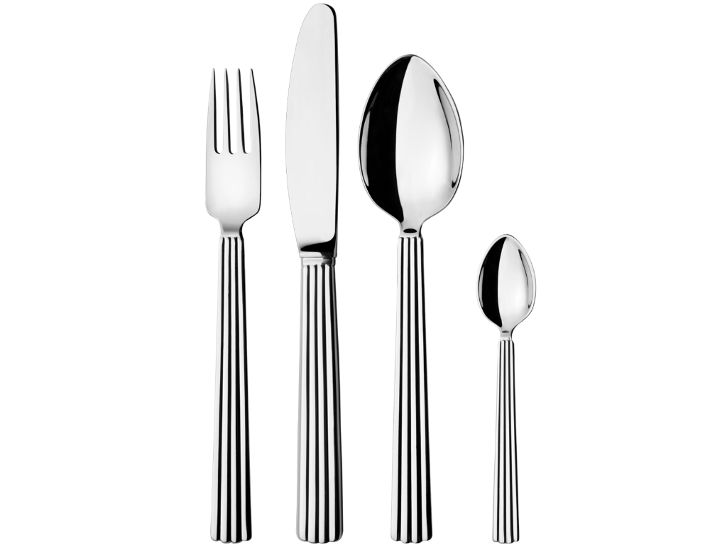 Georg Jensen Bernadotte Bestikæske, 4 stk.