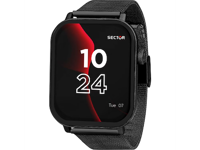 Sector Smartwatch S-07 - Sort med silikonerem