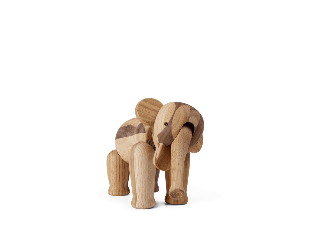 Kay Bojesen Elefant  jubilæum lille mix træ