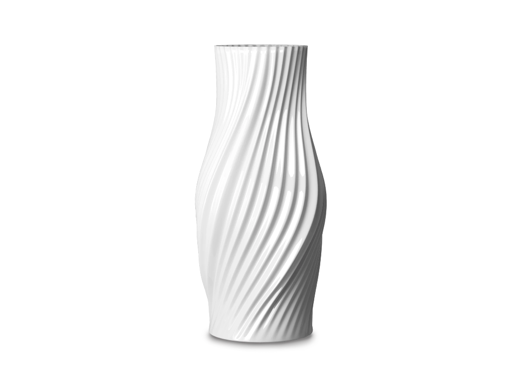 Lyngby Twist Vase - H31 cm