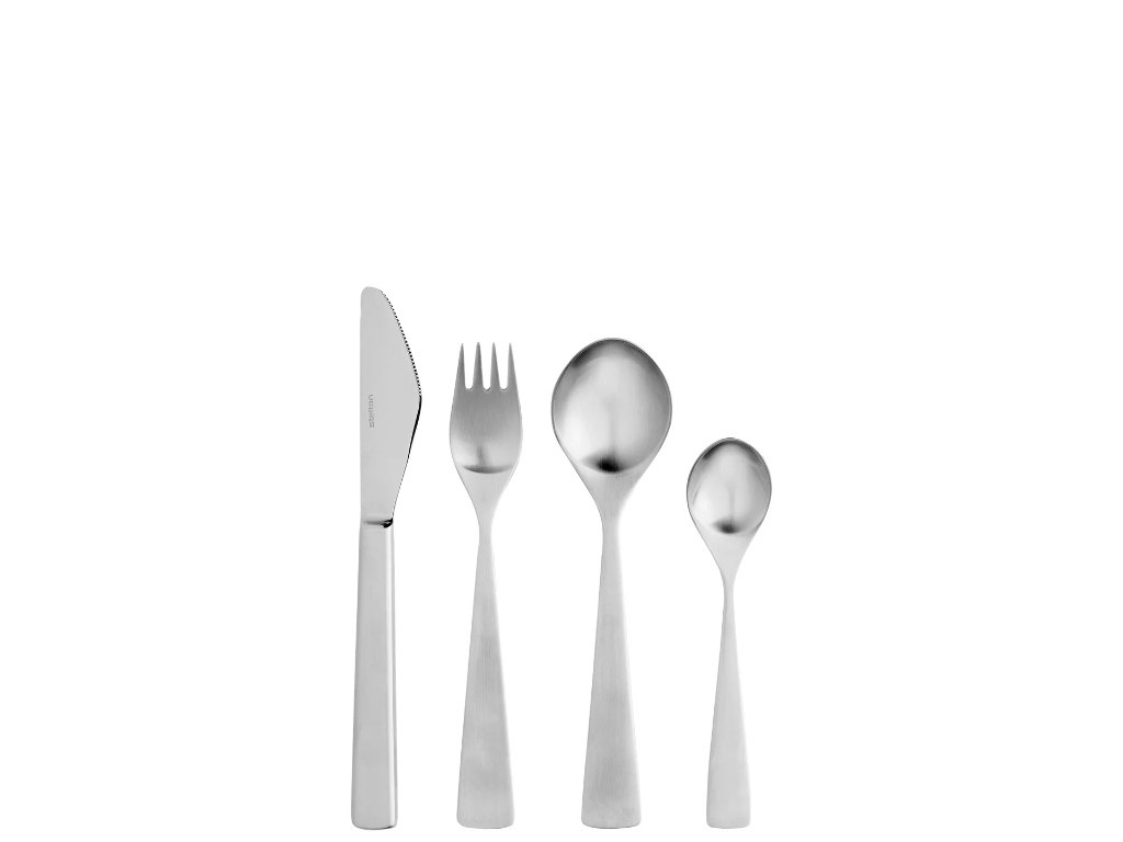 Stelton - Maya middagsbestik 24 stk. - Steel