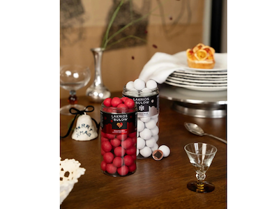 Lakrids by Bülow Black Box Reg/Reg Crispy Raspberry/Frozen 540g 