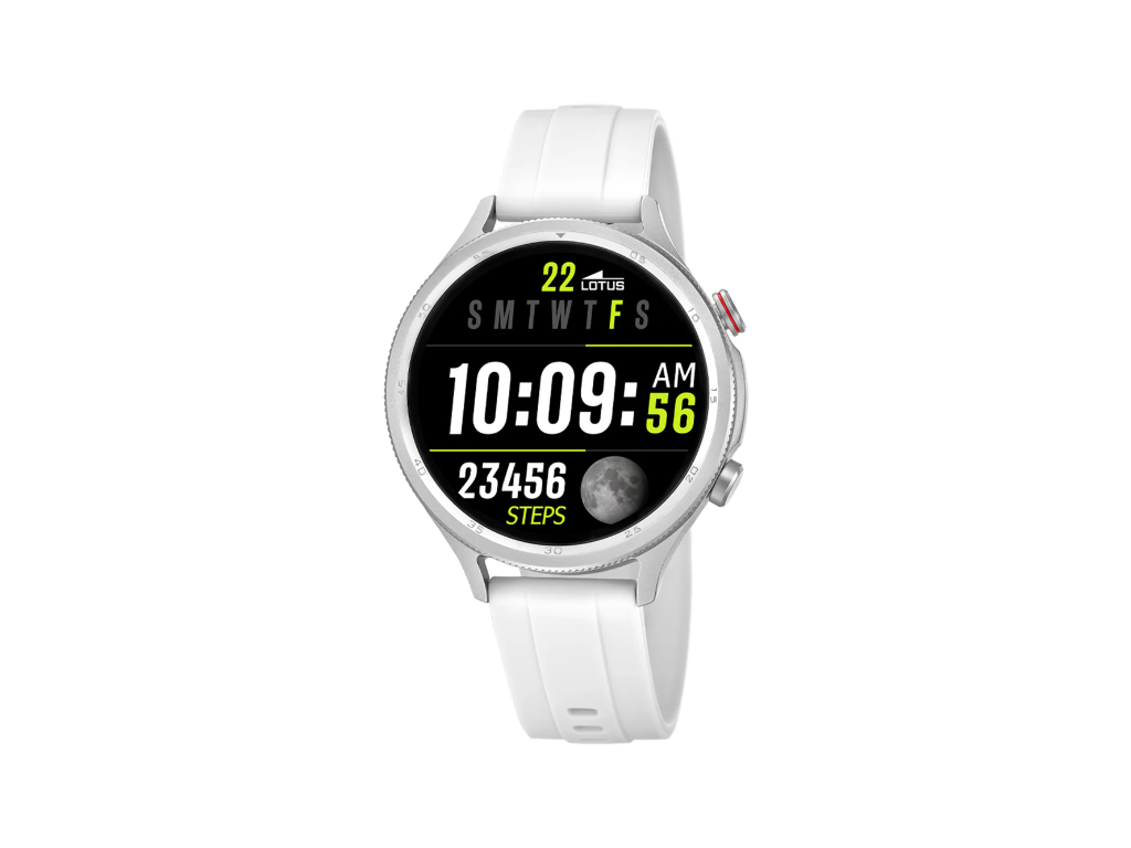LOTUS Smarttime 2nd Gen med hvid urskive og urrem