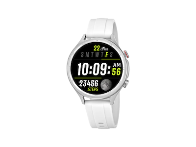 LOTUS Smarttime 2nd Gen med hvid urskive og urrem