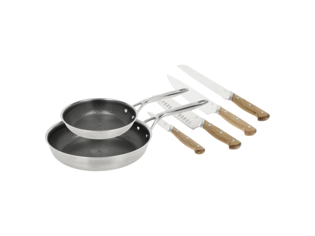 Morsø Hybrid Stegepander & Knive 4 dele, Foresta