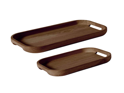 Andersen - Flection Servering Tray - M&L - 30c20 cm & 40x20 cm - Røget ask