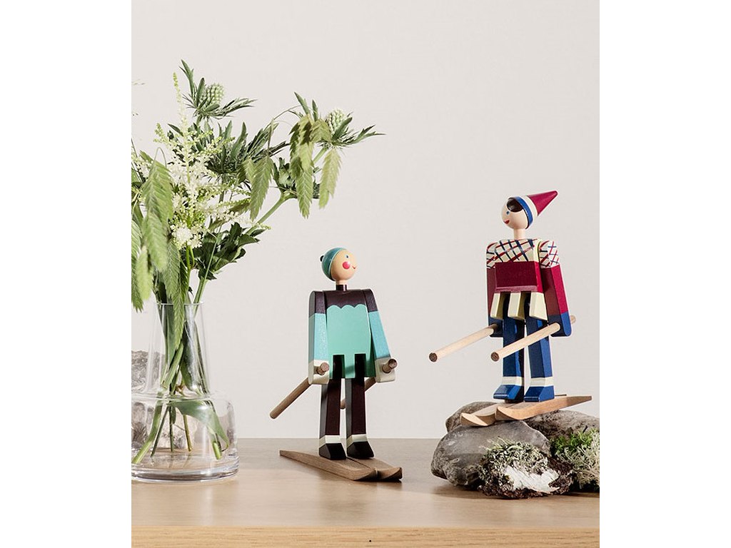 Kay Bojesen Skiløber Boje og Datti 