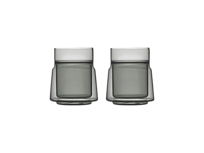 Jacob Jensen Termoglas 2 stk 21 cl i black
