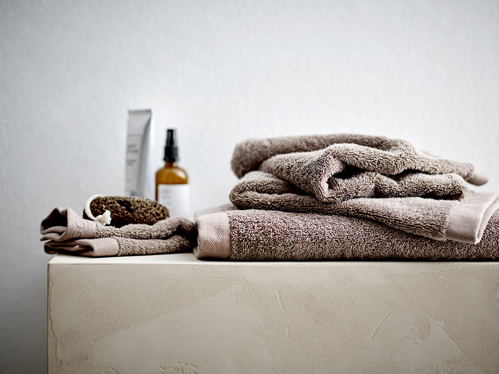 Södahl Håndklæder Gave str. M, Comfort Organic, Taupe