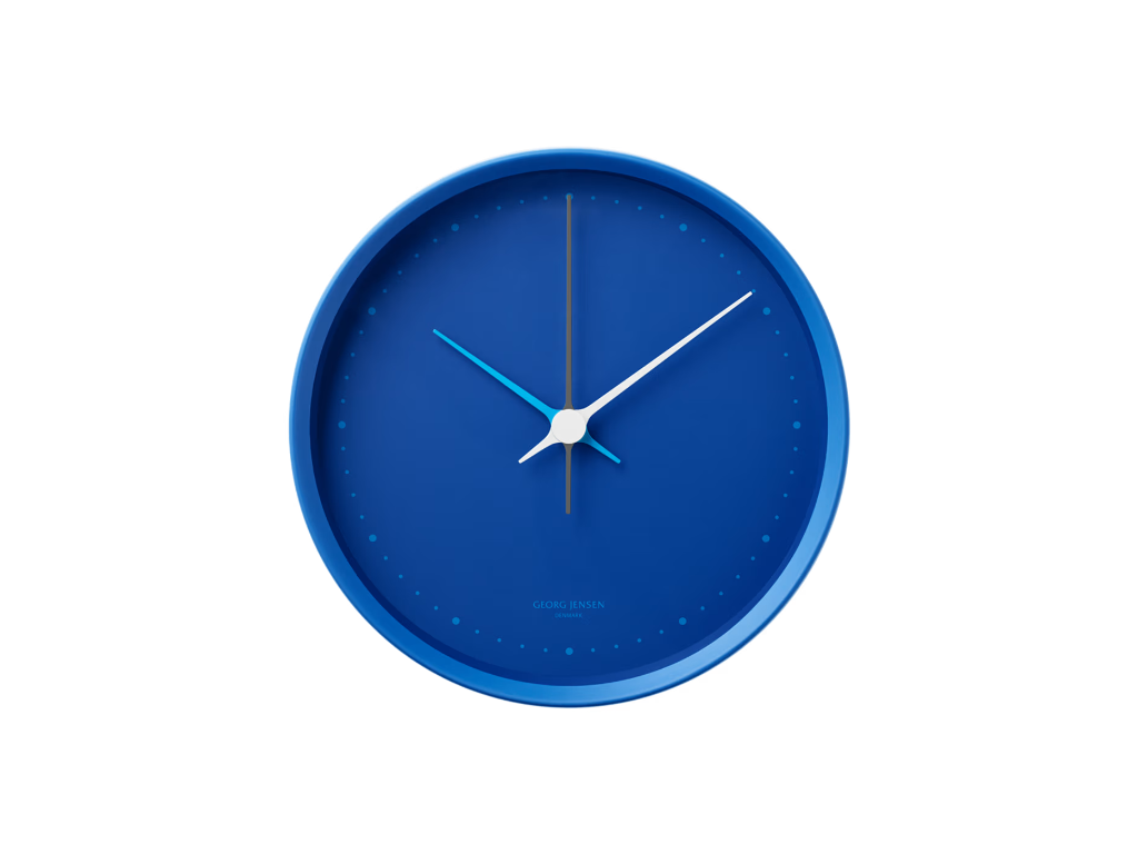 Georg Jensen - Henning Koppel Vægur, 10 cm - Iconic Blue
