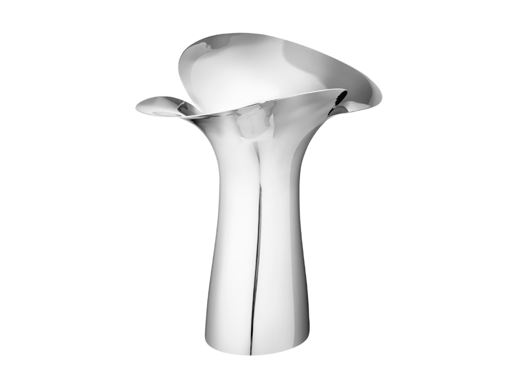 Georg Jensen Bloom Vase i rustfrit stål - 28 cm