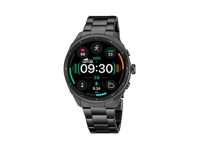 LOTUS Herre Smarttime 2nd Gen med digital urskive og sort urrem