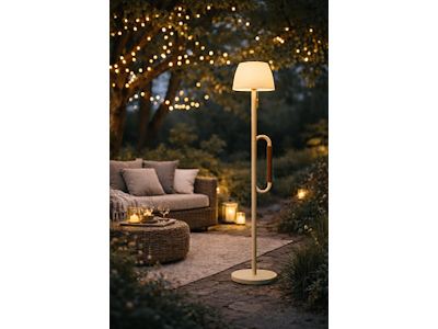 Arc Gulvlampe - Ivory Sand