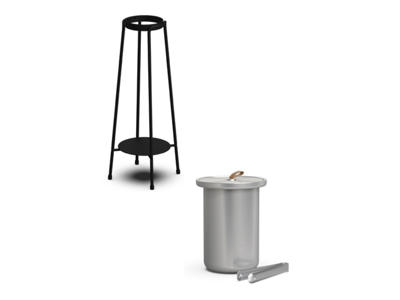 SACKit Patio Accessory stand + Wine cooler