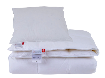Dyne Classic Lux 140x220 cm 605 gram  + Pude Ringsted Dun