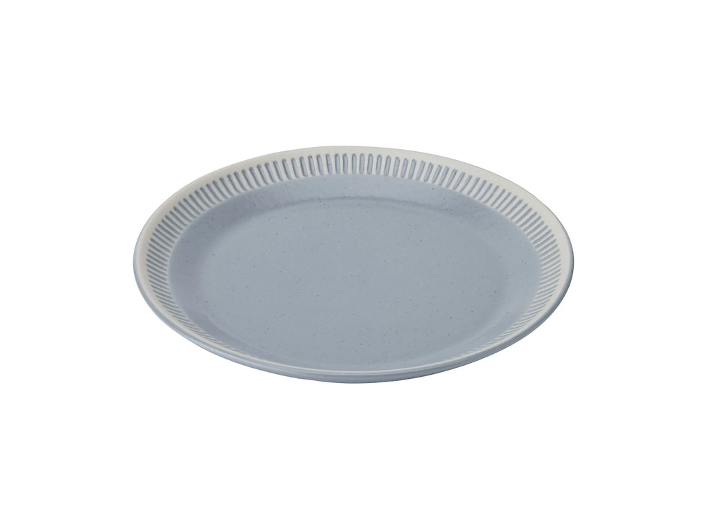 Stelton Knapstrup Colorit 8 stk. frokosttallerkener Ø 22 cm & 8 stk. middagstallerkener Ø 27 cm grey