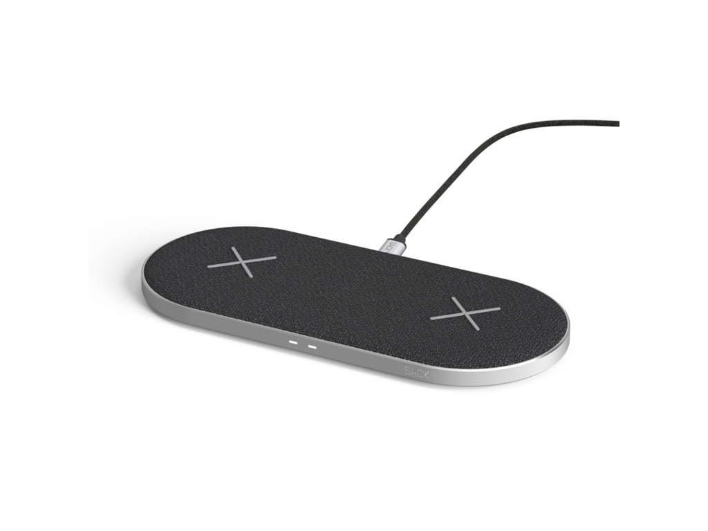 CHARGEit Dual Dock Care Black