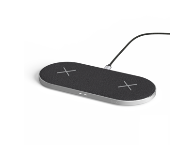 CHARGEit Dual Dock Care Black