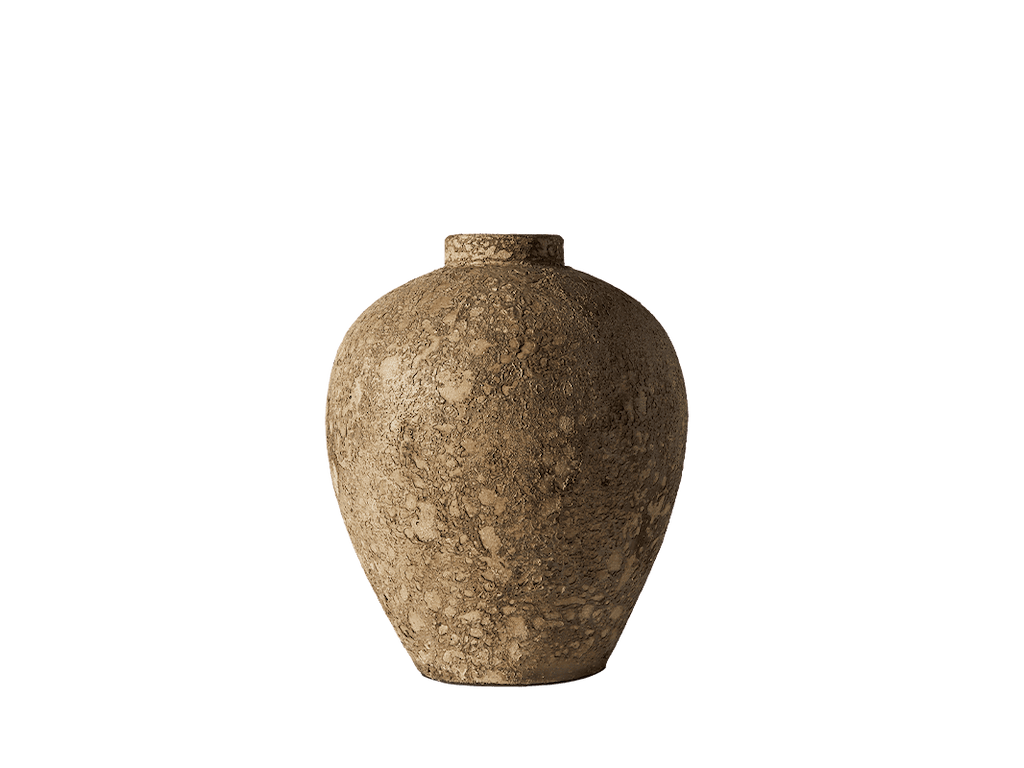 Muubs - Luna Terrakotta Krukke - Ø32x40 cm - Beige