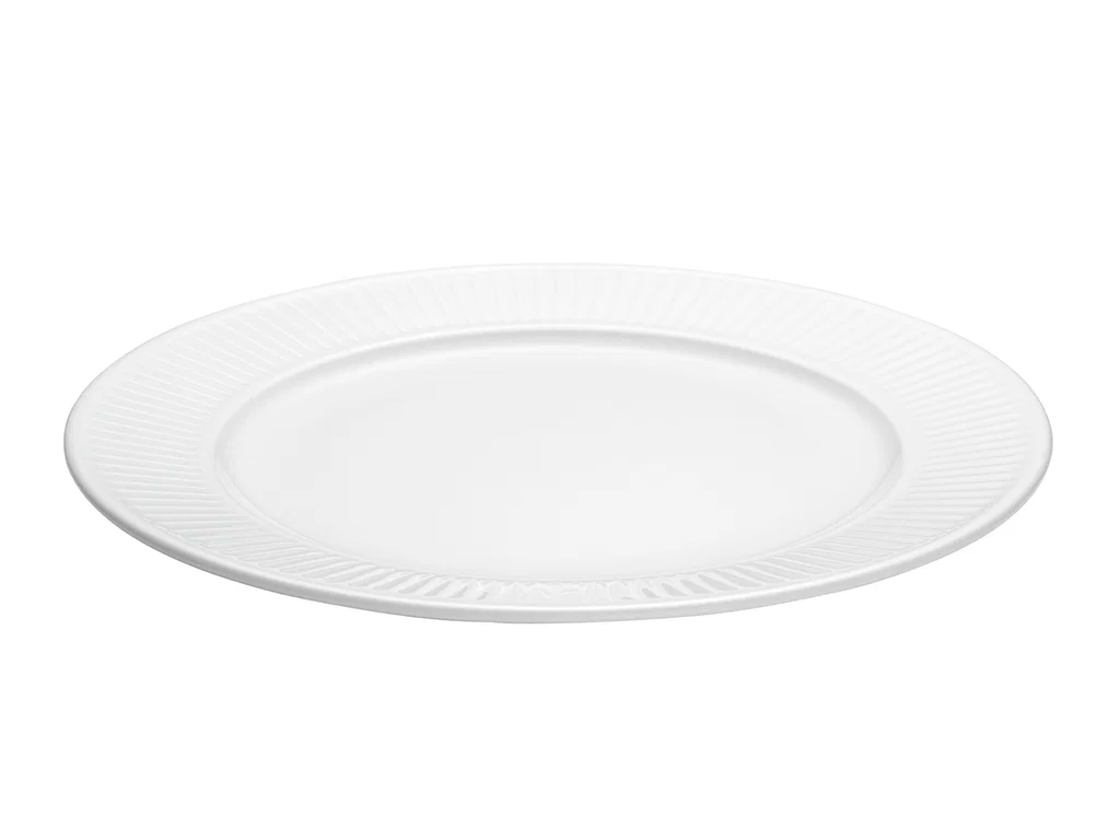 Pillivuyt Plissé tallerken 28 cm - 4 stk.
