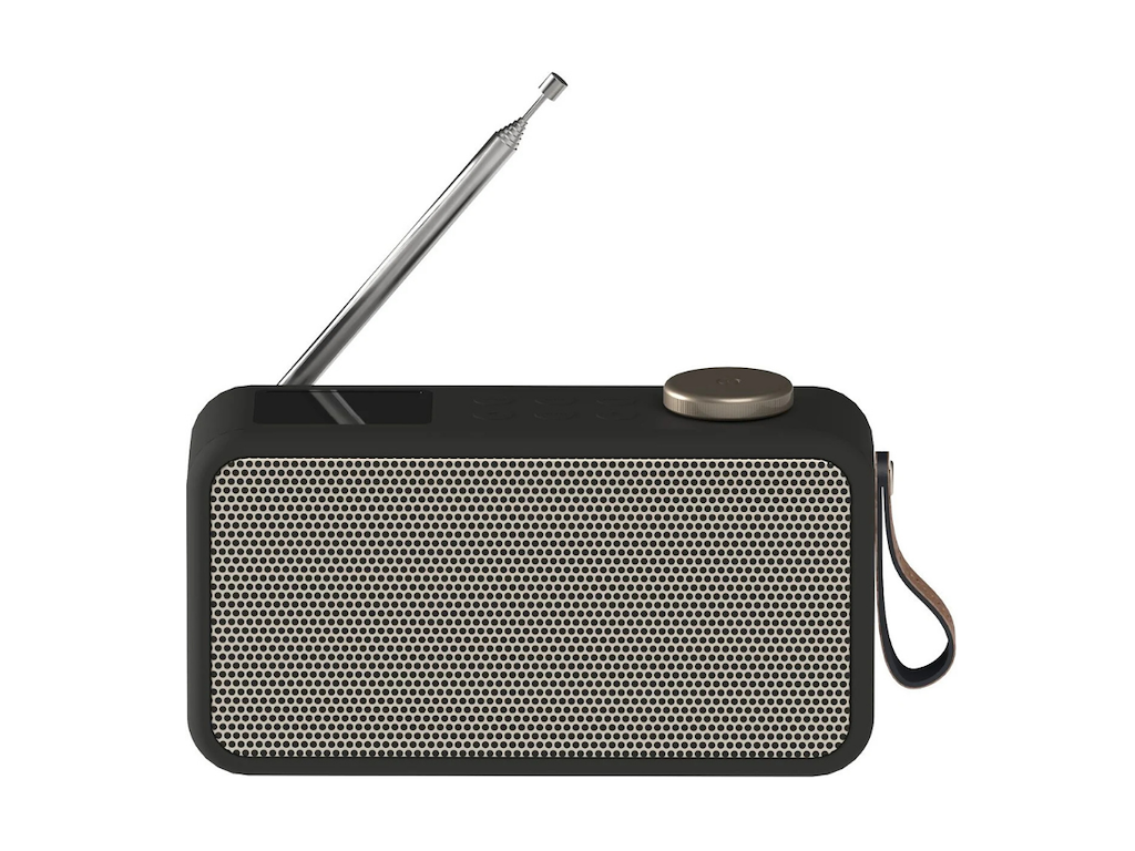 aTUNE 2 DAB+ & FM radio med Bluetooth højttaler og vækkeur - Sort
