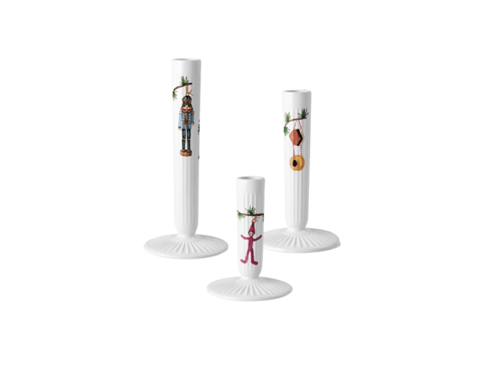 Kähler Hammershøi Christmas lysestager H12, H16, H20 cm