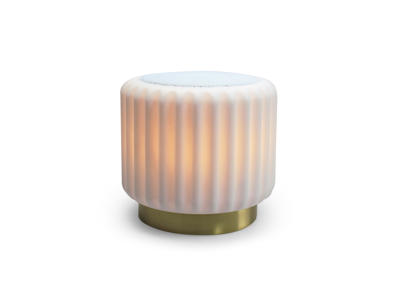 Dentelles Speaker/light USB White/Gold