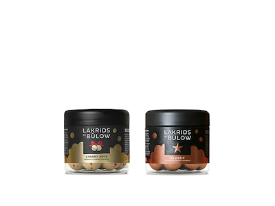 Lakrids by Bülow Black Box Reg/Small Classic /Cherry Sour 385g
