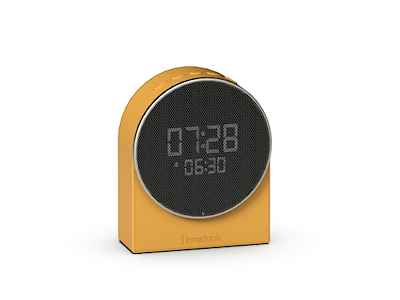 Ivy Vækkeur med Bluetooth højttaler - Mango Burst