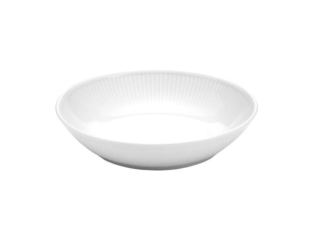 Pillivuyt Plissé dyb tallerken 20 cm - 4 stk.
