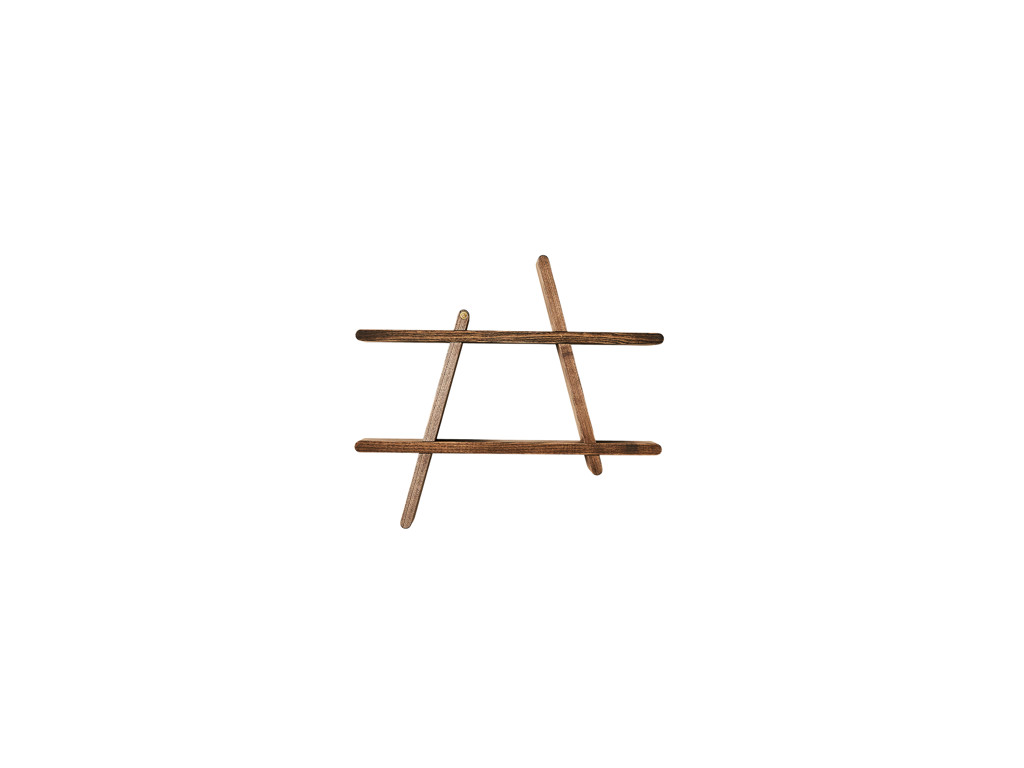 Andersen A-Shelf medium, røget eg