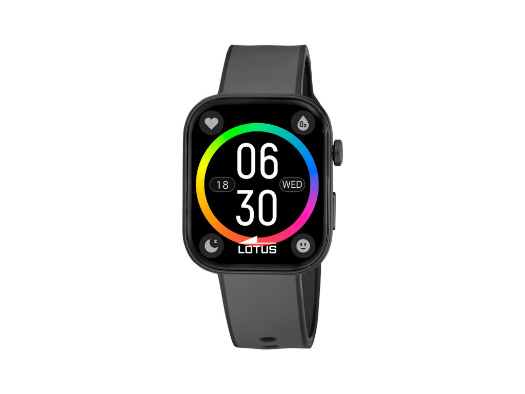LOTUS Smarttime 2nd Gen med digital urskive og grå urrem