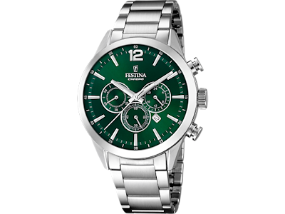 Festina Herreur med chronograph - Grønurskive