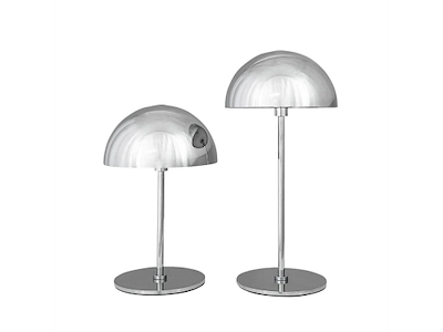 Along LED Bordlampe krom - 2 stk. 