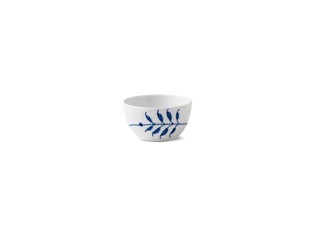 Royal Copenhagen Blå Mega Riflet skål 8,5 cm